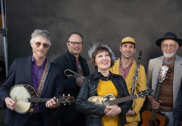 Zuzu's Hot Five on stage